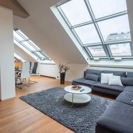 Luxury Duplex With Terrace Apartment Prague