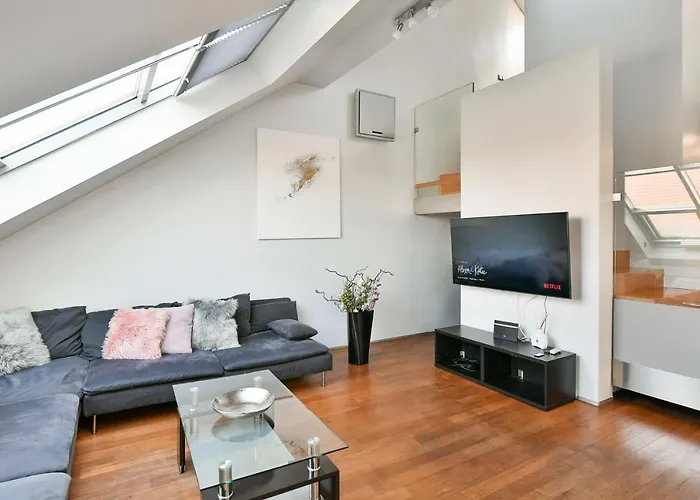 شقة Luxury Duplex With Terrace براغ